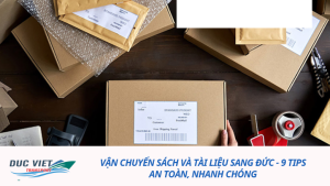 vận chuyển sách và tài liệu sang Đức