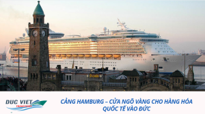 Cảng Hamburg – Cửa ngõ vàng cho hàng hóa quốc tế vào Đức