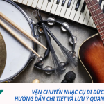 vận chuyển nhạc cụ đi Đức