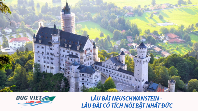LÂU ĐÀI NEUSCHWANSTEIN - LÂU ĐÀI CỔ TÍCH NỔI BẬT NHẤT ĐỨC