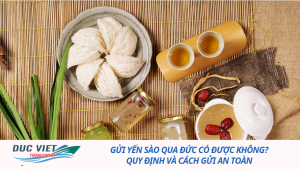 GỬI YẾN SÀO QUA ĐỨC CÓ ĐƯỢC KHÔNG? QUY ĐỊNH VÀ CÁCH GỬI AN TOÀN