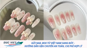 GỬI NAIL BOX TỪ VIỆT NAM SANG ĐỨC - HƯỚNG DẪN VẬN CHUYỂN AN TOÀN, CHI PHÍ HỢP LÝ