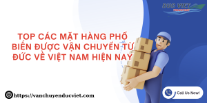 Top các mặt hàng phổ biến ở Đức