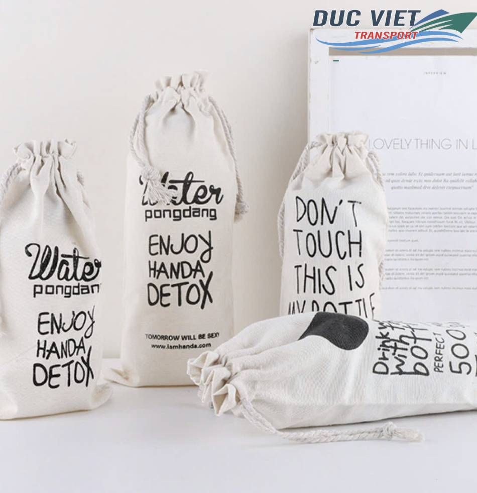 VẬN CHUYỂN TÚI CANVAS THỦ CÔNG ĐI ĐỨC