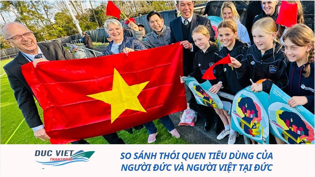 SO SÁNH THÓI QUEN TIÊU DÙNG CỦA NGƯỜI ĐỨC VÀ NGƯỜI VIỆT TẠI ĐỨC