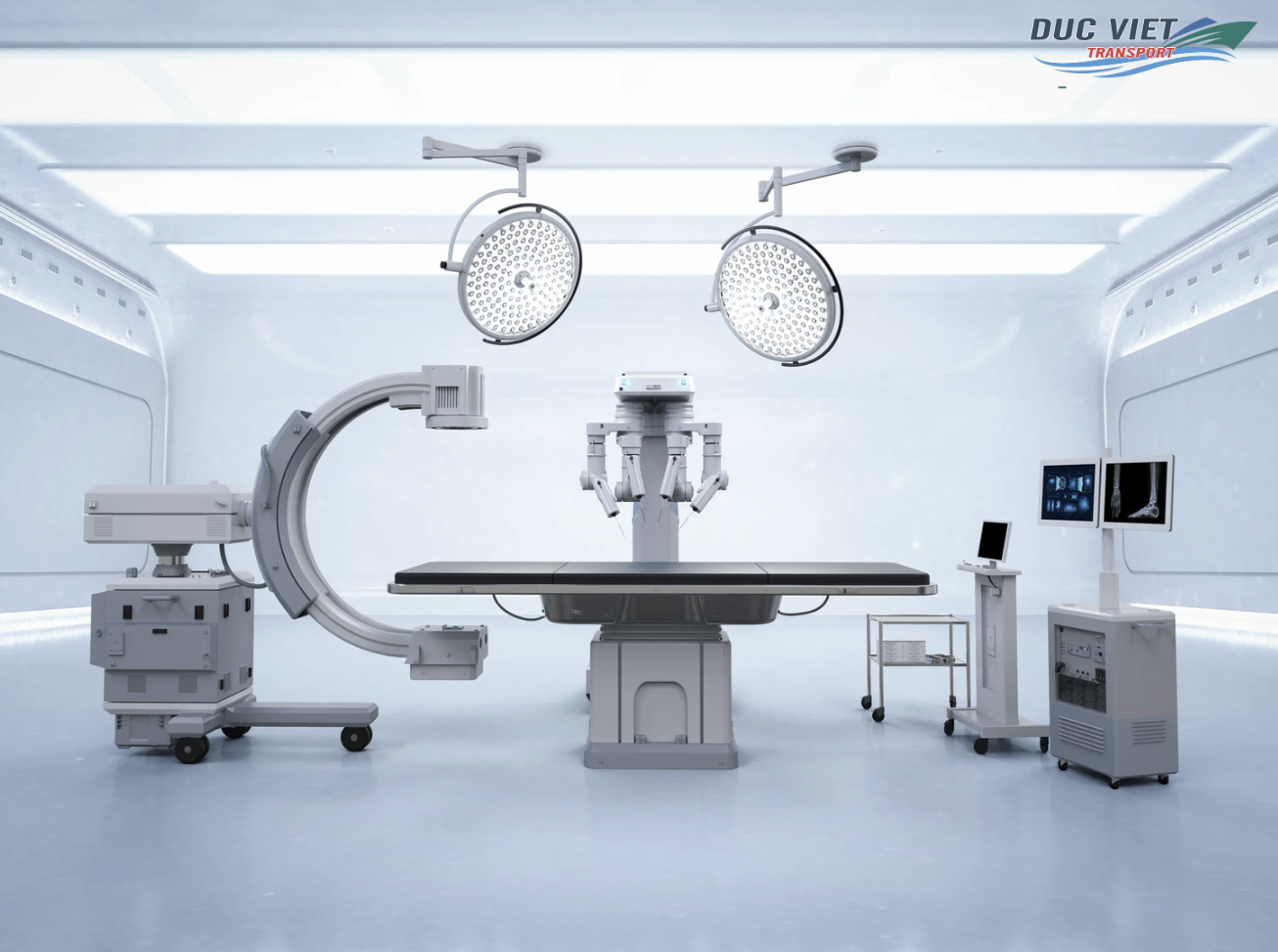 QUY TRÌNH VẬN CHUYỂN VÀ THÔNG QUAN HÀNG THIẾT BỊ Y TẾ TỪ ĐỨC VỀ VIỆT NAM