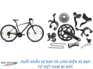 XUẤT KHẨU XE ĐẠP VÀ LINH KIỆN XE ĐẠP TỪ VIỆT NAM ĐI ĐỨC