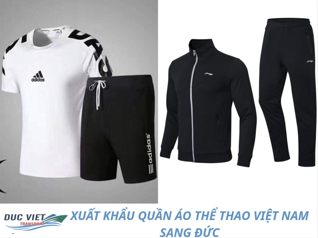 XUẤT KHẨU QUẦN ÁO THỂ THAO VIỆT NAM SANG ĐỨC