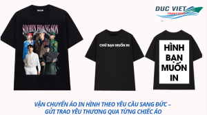 Vận Chuyển Áo In Hình Theo Yêu Cầu Sang Đức – Gửi Trao Yêu Thương Qua Từng Chiếc Áo
