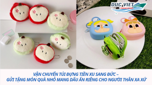 Vận chuyển túi đựng tiền xu sang Đức – Gửi tặng món quà nhỏ mang dấu ấn riêng cho người thân xa xứ