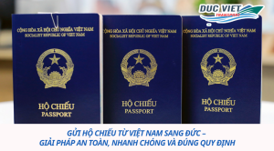 gửi hộ chiếu từ việt nam sang đức