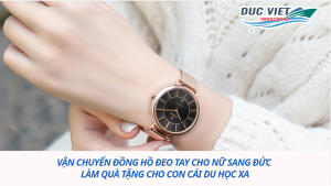 Vận chuyển đồng hồ đeo tay cho nữ sang Đức làm quà tặng cho con cái du học xa