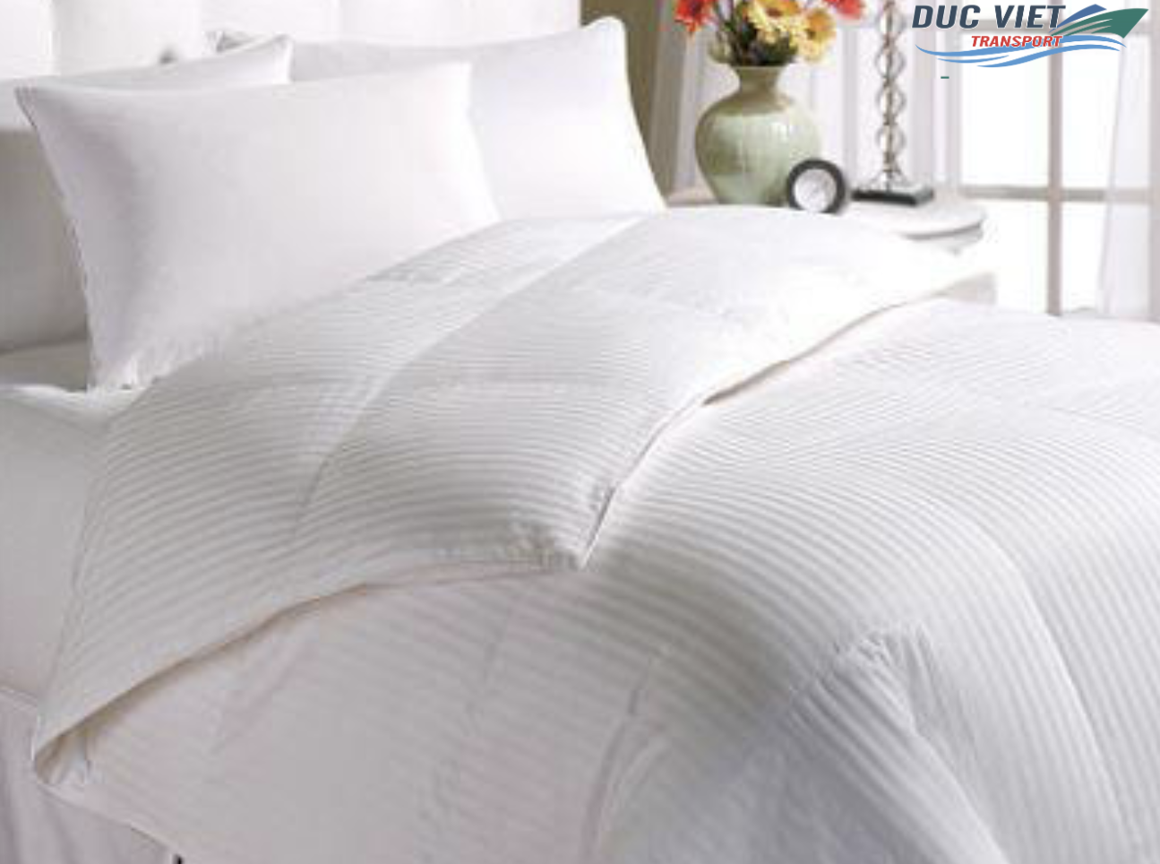 DỊCH VỤ VẬN CHUYỂN CHĂN GA, GỐI NỆM SANG THỊ TRƯỜNG ĐỨC