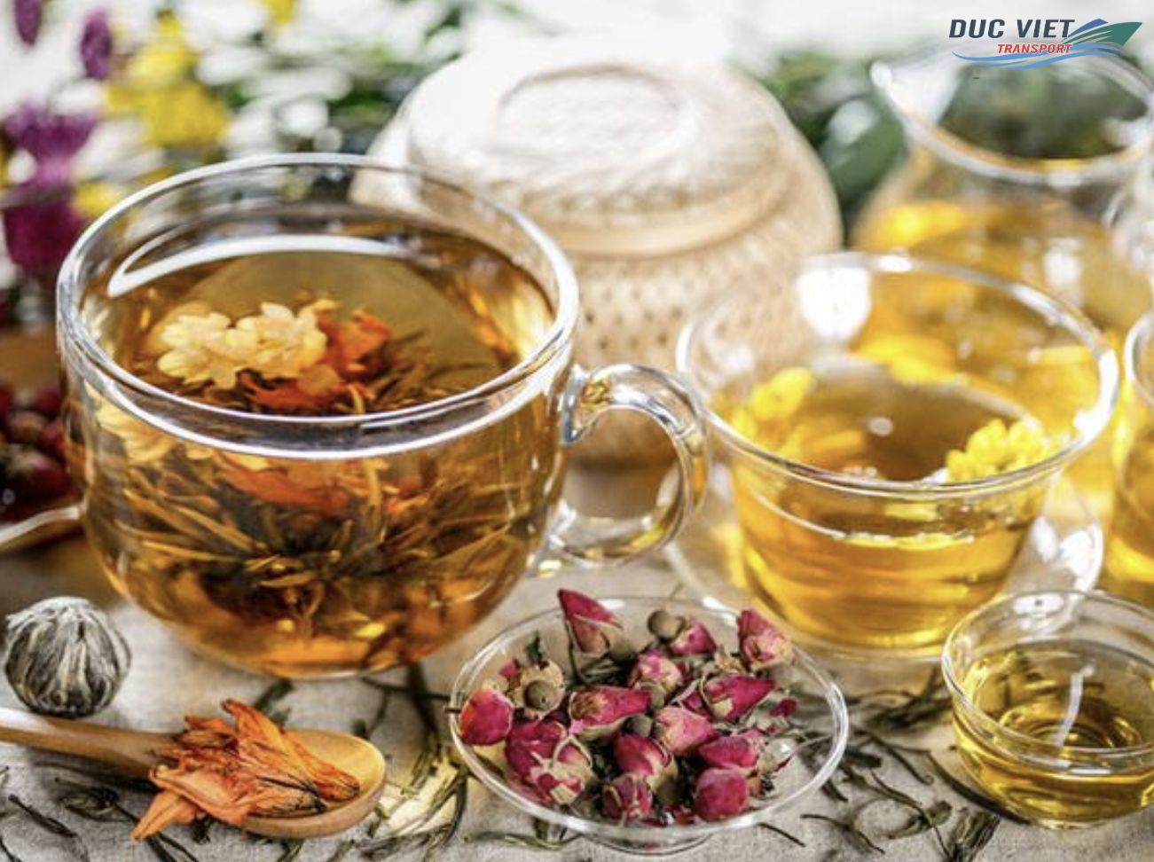 XUẤT KHẨU TRÀ THẢO MỘC CAO CẤP SANG THỊ TRƯỜNG ĐỨC