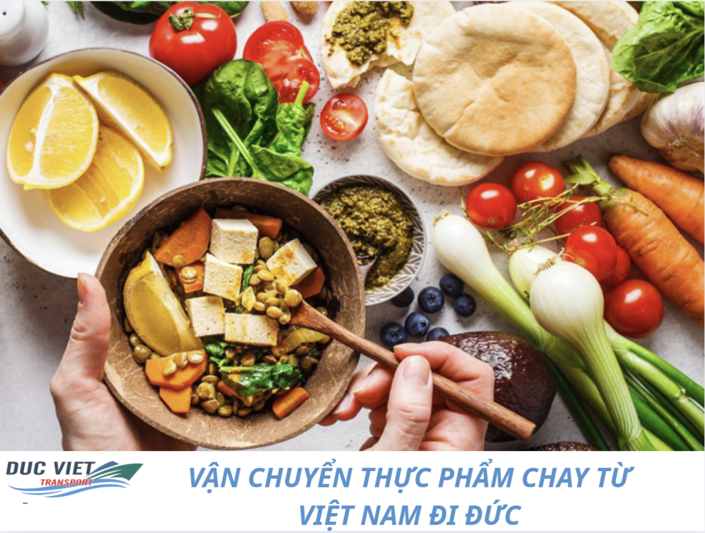 VẬN CHUYỂN THỰC PHẨM CHAY TỪ VIỆT NAM ĐI ĐỨC