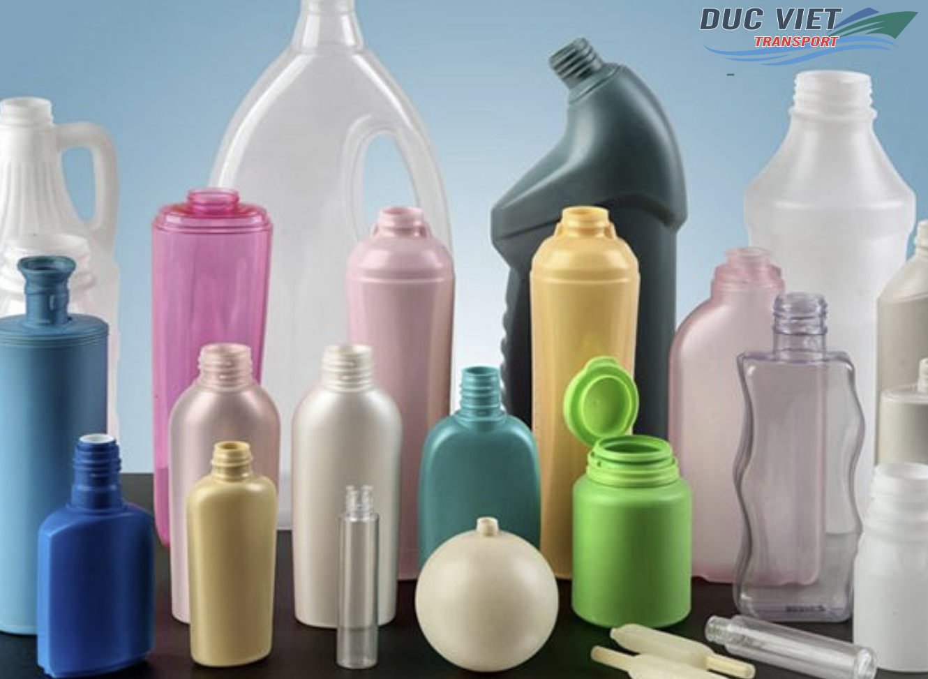 XUẤT KHẨU CHAI LỌ ĐỰNG MỸ PHẨM, DẦU GỘI BẰNG NHỰA SINH HỌC TỪ VIỆT NAM