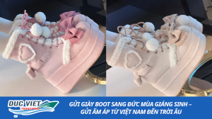 VẬN CHUYỂN GIÀY BOOT SANG ĐỨC