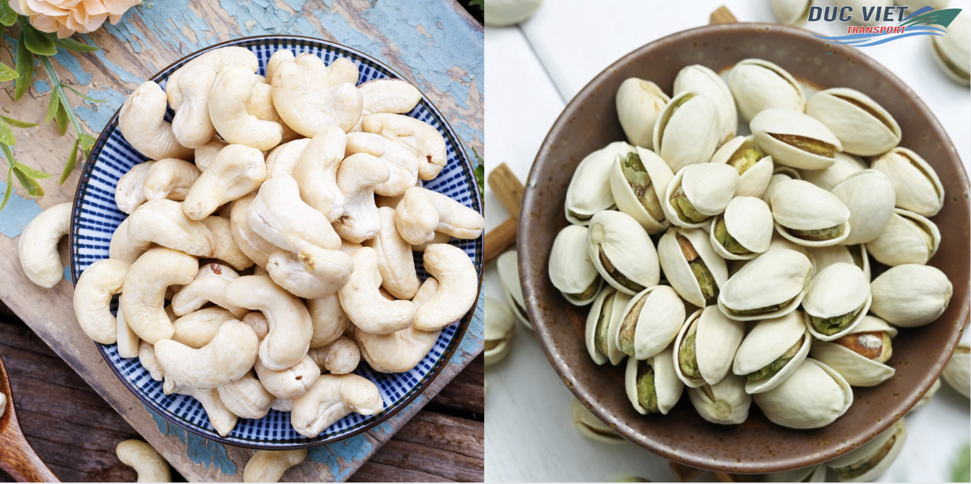 VẬN CHUYỂN HẠT ĐIỀU NHÂN TRẮNG, HẠT DẺ CƯỜI SANG THỊ TRƯỜNG ĐỨC