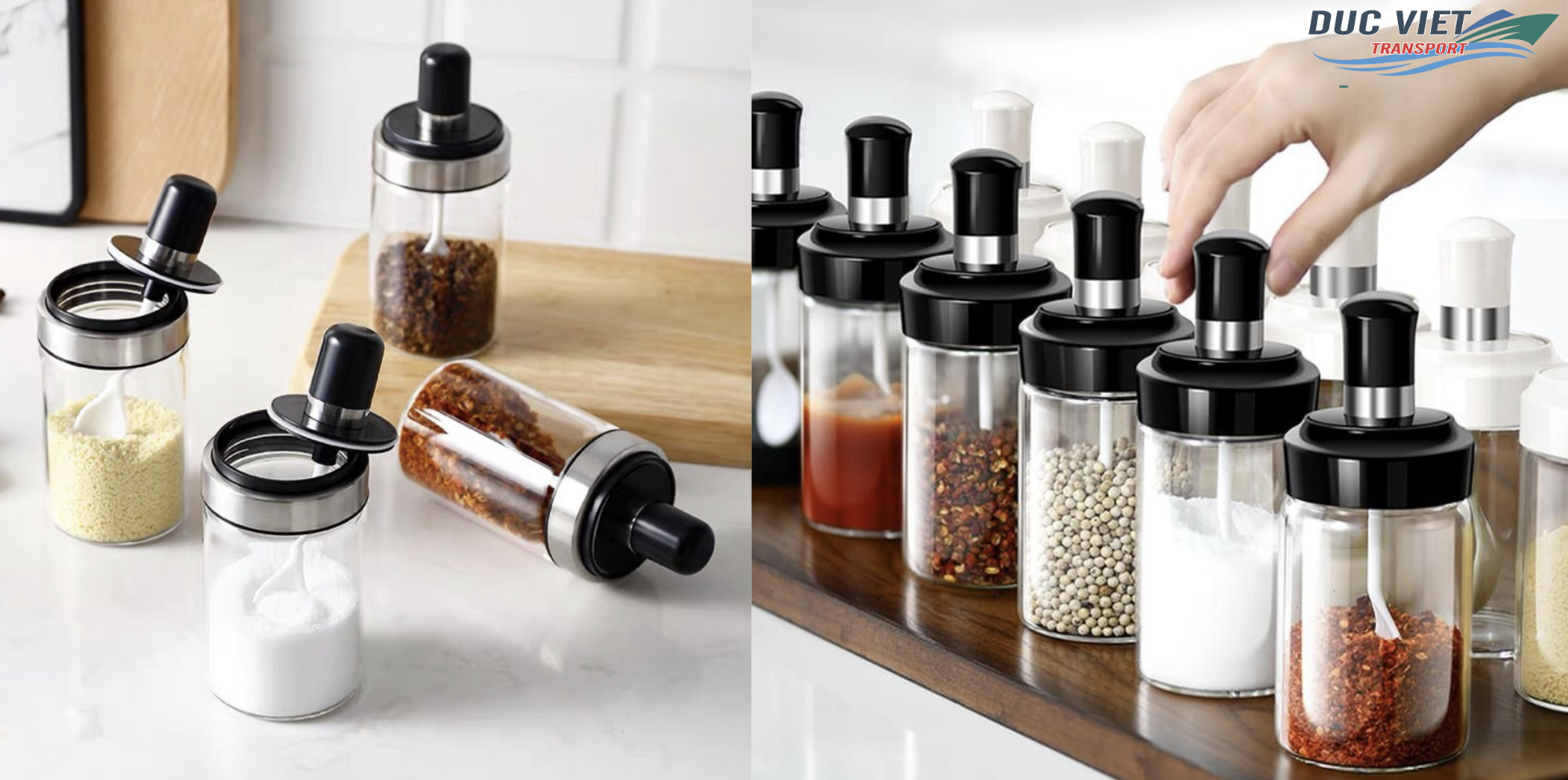 XUẤT KHẨU HÀNG BỘ GIA VỊ THỦY TINH TỪ VIỆT NAM SANG ĐỨC