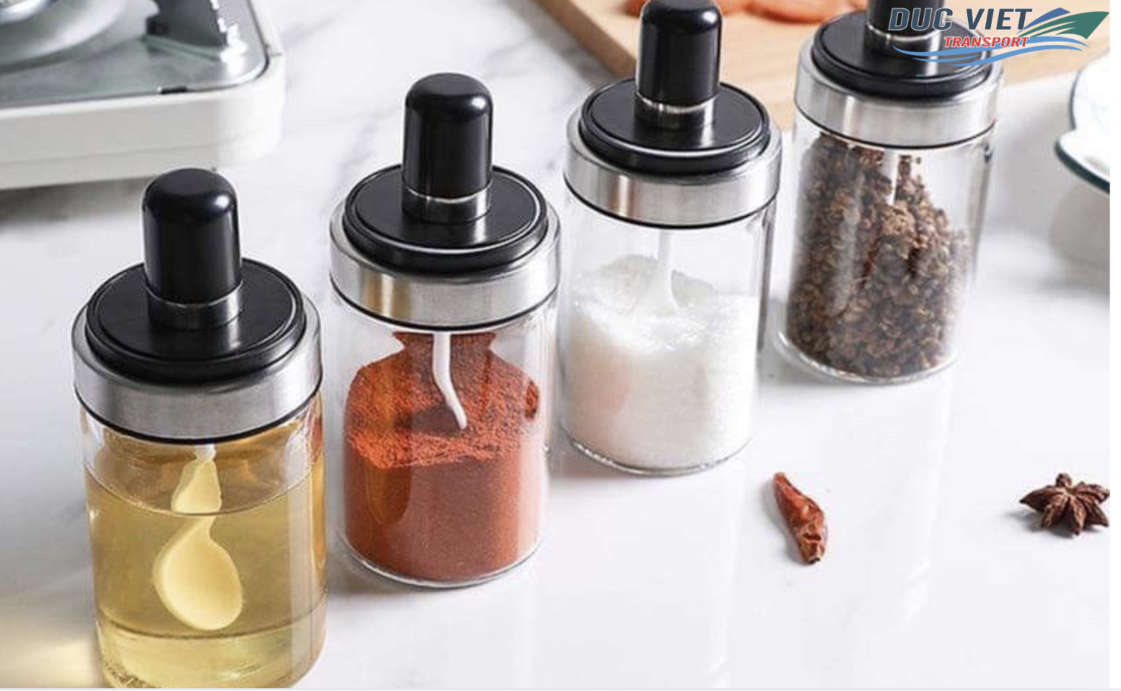 XUẤT KHẨU HÀNG BỘ GIA VỊ THỦY TINH TỪ VIỆT NAM SANG ĐỨC