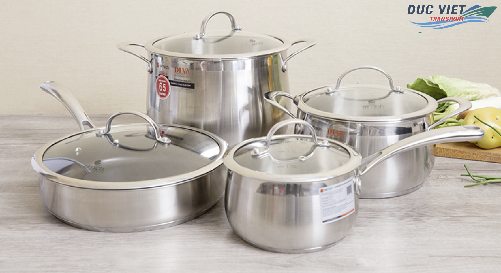 XUẤT KHẨU XOONG NỒI NHÔM SANG THỊ TRƯỜNG ĐỨC NHANH CHÓNG - AN TOÀN