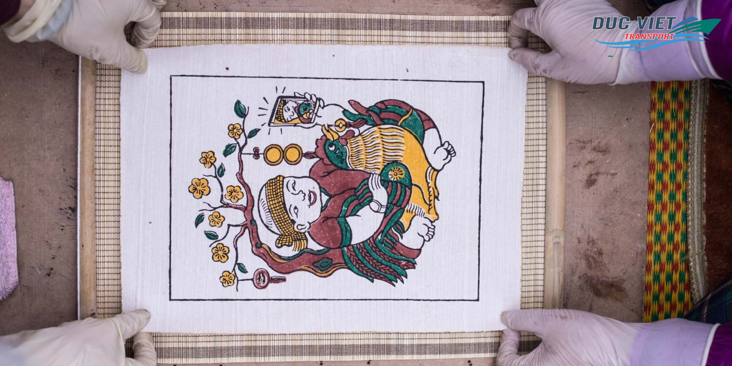 Gửi Tranh Đông Hồ Từ Việt Nam Sang Đức – Uy Tín, Bảo Quản Hoàn Hảo