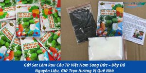 Gửi Set Làm Rau Câu Từ Việt Nam Sang Đức – Đầy Đủ Nguyên Liệu, Giữ Trọn Hương Vị Quê Nhà