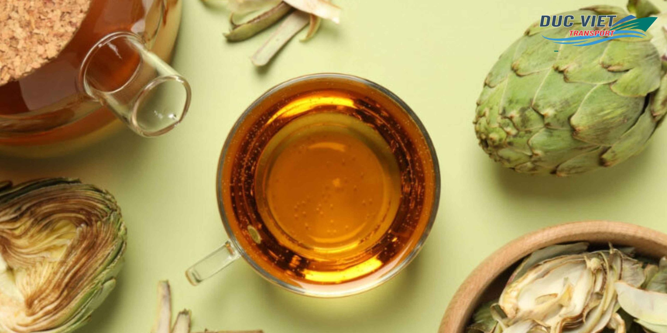 Gửi Trà Atiso Khô Việt Nam Sang Đức – Thanh Nhiệt, Dễ Bảo Quản, Đóng Gói Chuẩn Quốc Tế