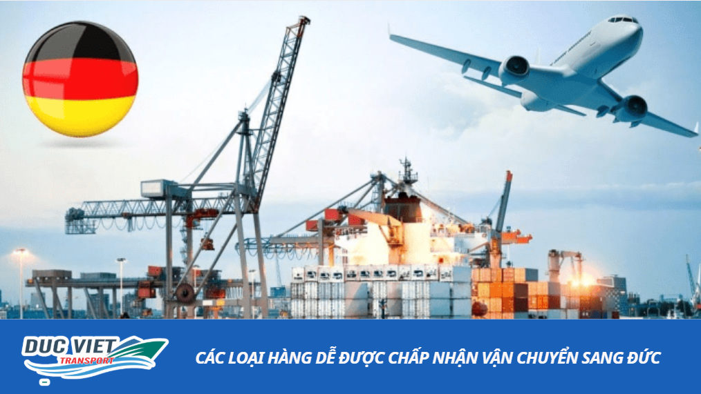 CÁC LOẠI HÀNG DỄ ĐƯỢC CHẤP NHẬN VẬN CHUYỂN SANG ĐỨC