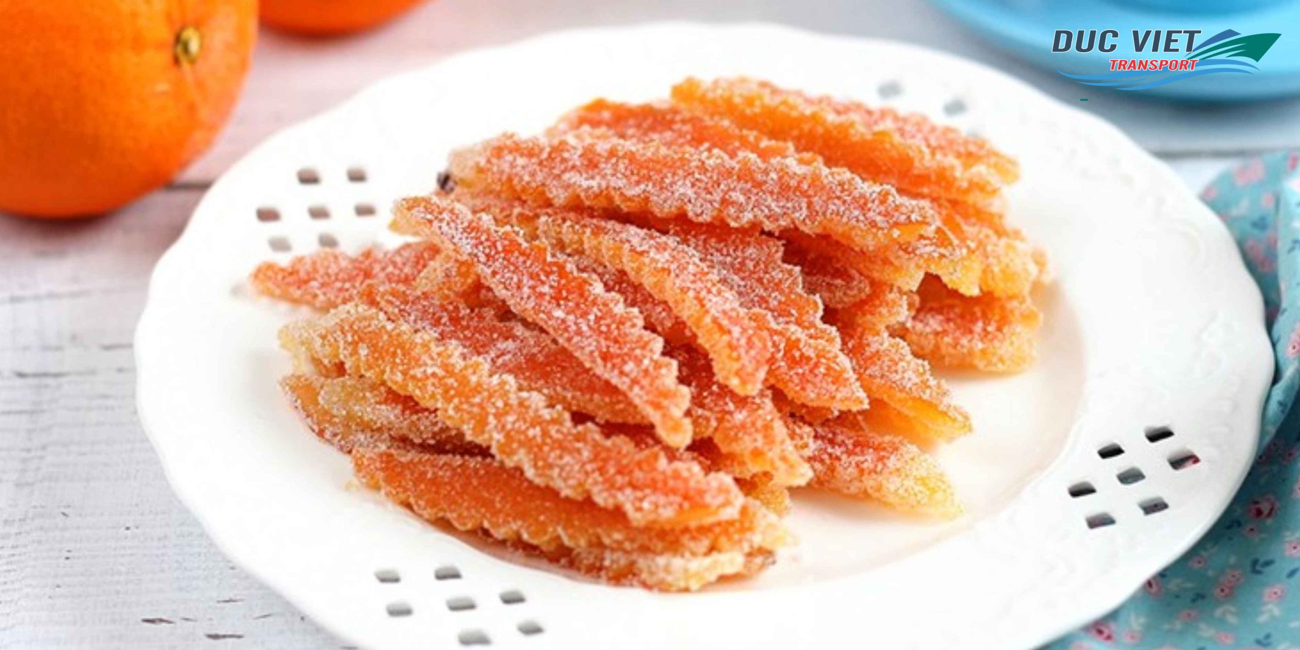 Gửi Mứt Vỏ Cam Việt Nam Sang Đức – Thơm Dịu, Đắng Nhẹ, Giữ Trọn Hương Vị Truyền Thống