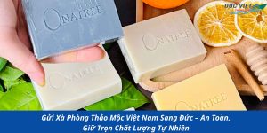 Gửi Xà Phòng Thảo Mộc Việt Nam Sang Đức – An Toàn, Giữ Trọn Chất Lượng Tự Nhiên