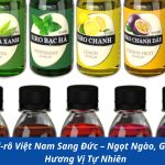 Gửi Si-rô Việt Nam Sang Đức – Ngọt Ngào, Giữ Trọn Hương Vị Tự Nhiên
