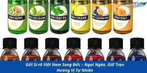 Gửi Si-rô Việt Nam Sang Đức – Ngọt Ngào, Giữ Trọn Hương Vị Tự Nhiên