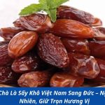 Gửi Chà Là Sấy Khô Việt Nam Sang Đức – Ngọt Tự Nhiên, Giữ Trọn Hương Vị