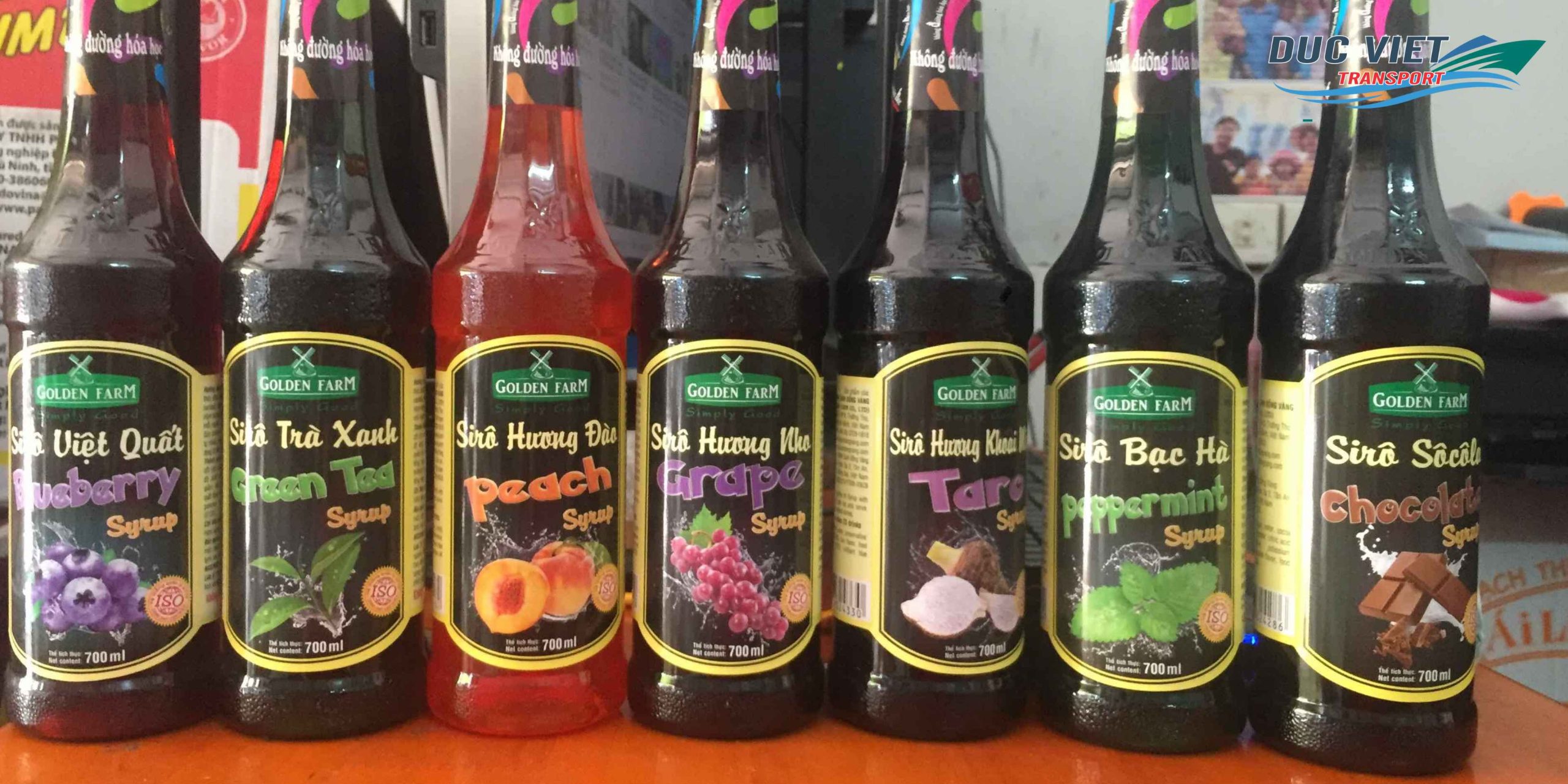 Gửi Si-rô Việt Nam Sang Đức – Ngọt Ngào, Giữ Trọn Hương Vị Tự Nhiên