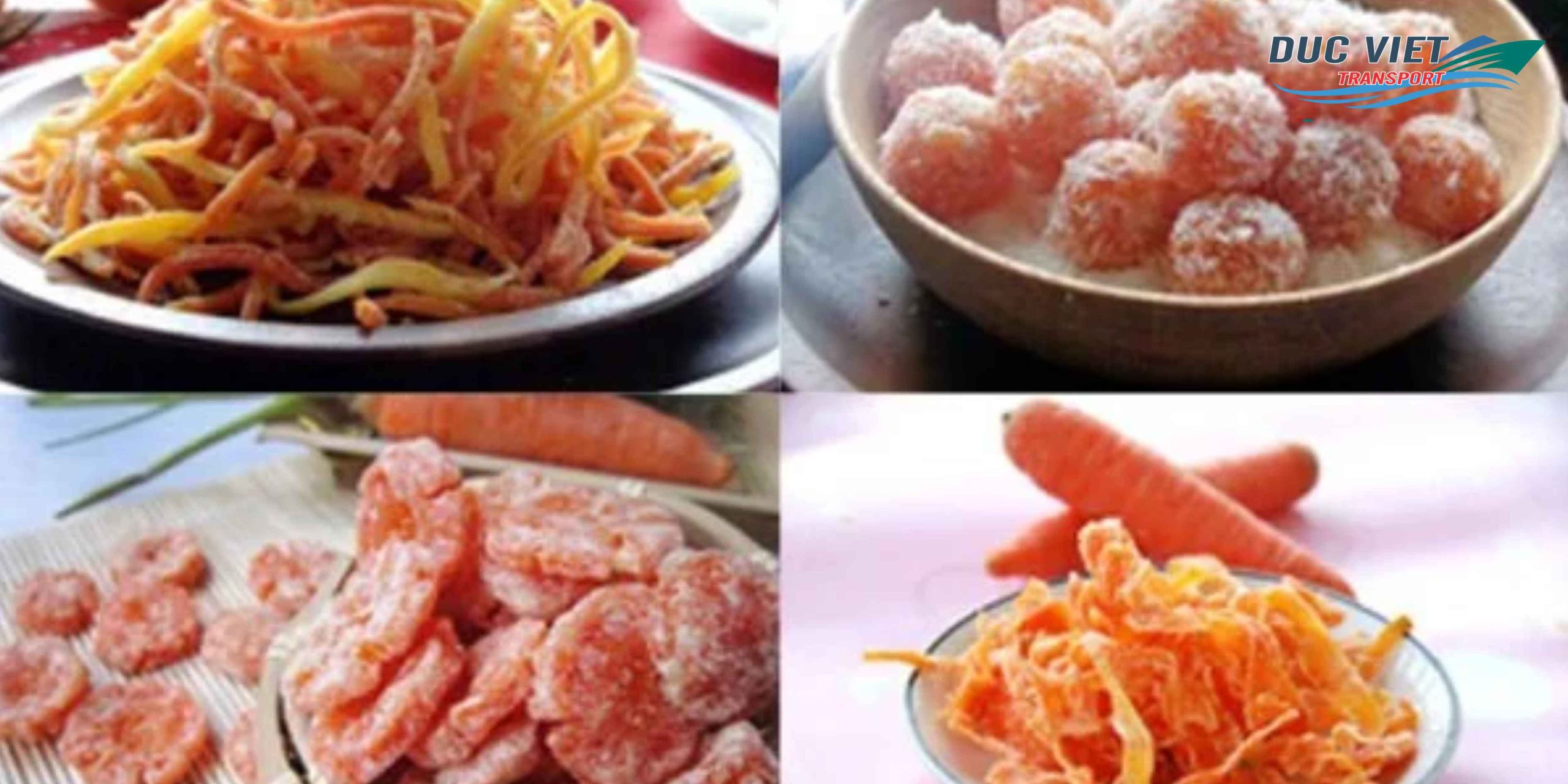 Gửi Mứt Cà Rốt Việt Nam Sang Đức – Ngọt Dịu Tự Nhiên, Màu Đẹp, Đậm Đà Hương Vị Truyền Thống